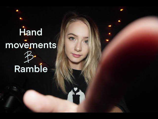 asmr hand triggers, the good stuff