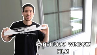 How to install Rabbitgoo window film: Diy privacy screen from Amazon | Andre bhagwandat