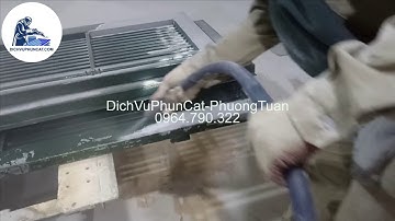 Tẩy sơn dầu - Sơn tĩnh điện chi tiết, tỉ mỉ