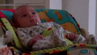 Eli 2 Months Watching Baby Einstein