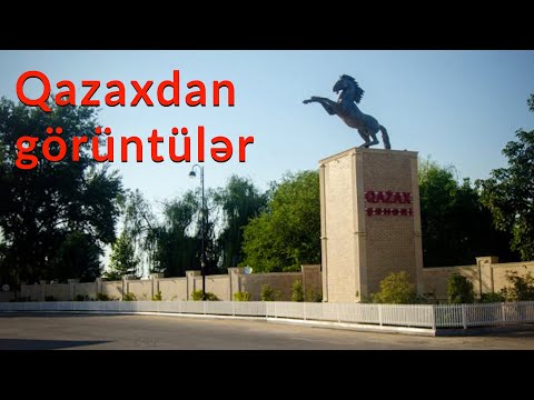 Qazax şəhərindən görüntülər