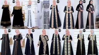 26 MODEL BAJU ABAYA TURKI TERBARU COCOK UNTUK PENGAJIAN, HARIAN, LEBARAN ATAU UNTUK OLEH-OLEH UMROH