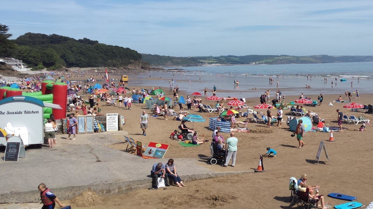 🔴🅻🅸🆅🅴🔴Saundersfoot beach Pembrokeshire, Wales UK Webcams