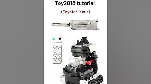 2M2 TANK 2 Pro Lishi TOY2018 Pick & Decode & Milling a new key