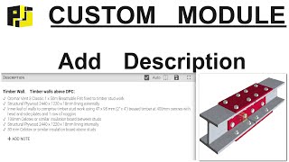 CUSTOM MODULE. Part 2 - Add Description Profile