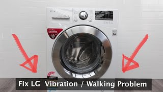LG Vibration Problems Walking on Spin  ' You Can Fix This Easy '