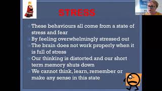 Suzanne Scott T.I.P. Understanding Stress Behaviours  1/2