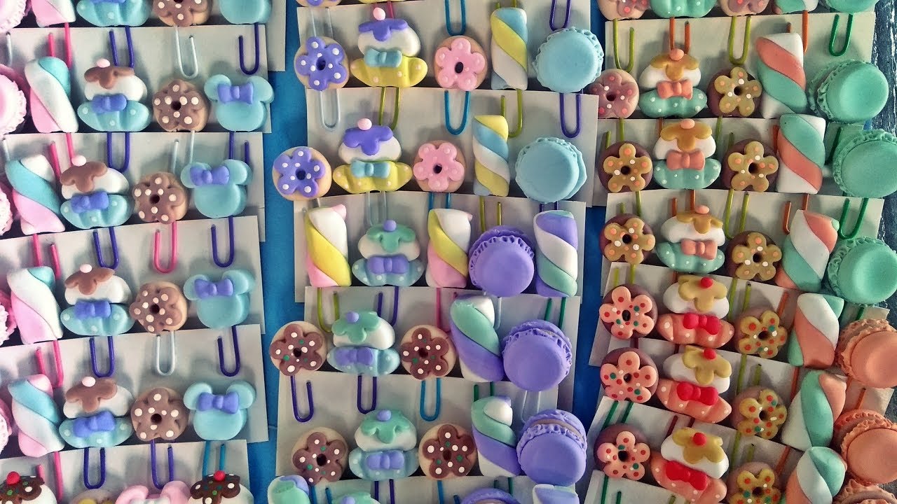 DIY - Clips decorado com biscuit - Volta ás aulas 2019 - Aula para iniciantes ou não!
