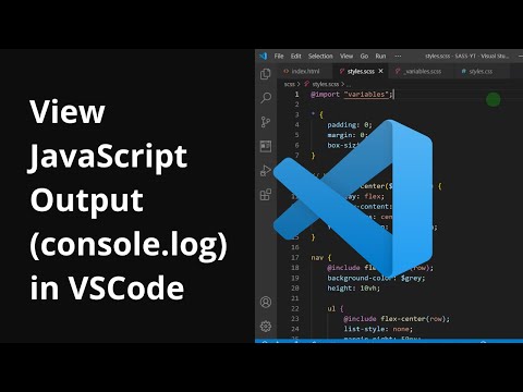 How To View Javascript Output (Console.log) In Visual Studio Code