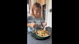 What I Eat in a Day as a Vegan in Rural Japan - My Life in Japan #shorts
