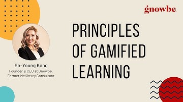 Principles of Gamified Learning | Meet GNOWBE