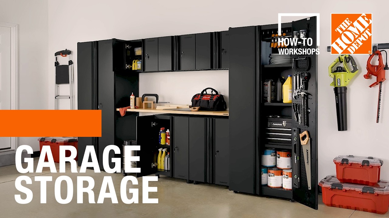 How-To Workshops - Garage Storage | The Home Depot