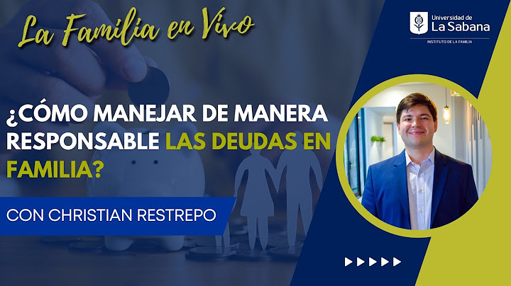 ¿Cómo manejar de manera responsable las deudas en familia?, cap 40