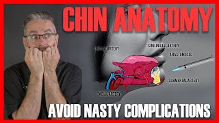 CHIN ANATOMY: How to avoid nasty vascular occlusion from chin augmentation [Aesthetics Mastery Show]