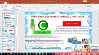 variables y mostrar datos por consola en JAVA PARTE 3/3