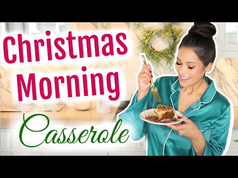 Christmas Breakfast Casserole - MissLizHeart