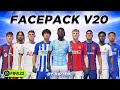 Facepack v20 by vip3er for fifa22 free  tutorial  tu17