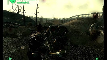 Fallout3 Supermutant VATS kill