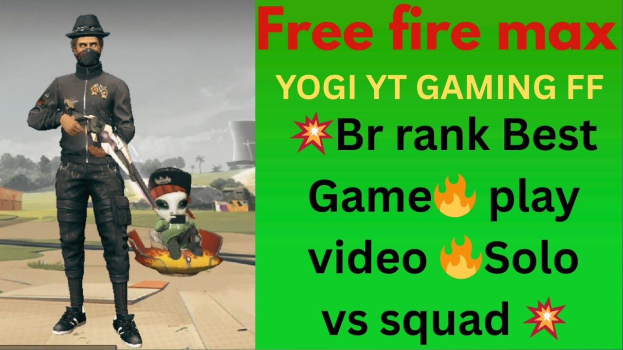 Free fire Br rank Best Gameplay video solo vs squad/ br rank Game play ...