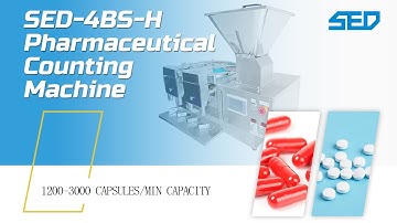 Semi Automatic Tablet & Capsule & Softgel Counting Machine | Desktop Counting Machine (SED PHARMA)