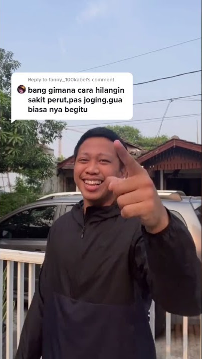 cara hilangin sakit perut saat lagi lari#shorts