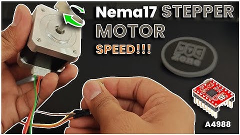 How To Control Stepper Motor with Potentiometer & A4988 - Tutorial Part-1 #motor #fun #diyprojects