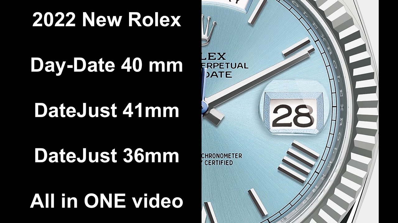 2022 New Rolex Day-Date 40 mm 