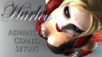 Injustice: Gods Among Us | Harley Quinn Advanced Combo Setups (Tutorial) | 70-80% Possible Resets