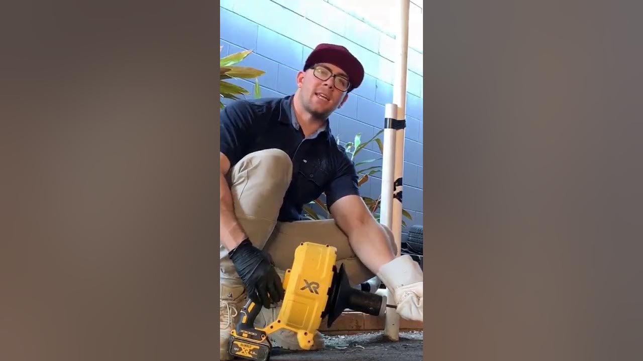 DeWALT 18V Drain Auger Drill Skin YouTube