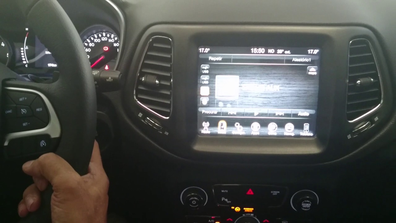 Jeep Compass Desbloqueio de Imagem + TV HD + Espelhamento e Câmera traseira