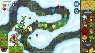 BTD5 Mobile - New Intermediate Map - Head in the Clouds - NALPS Series - Impoppable