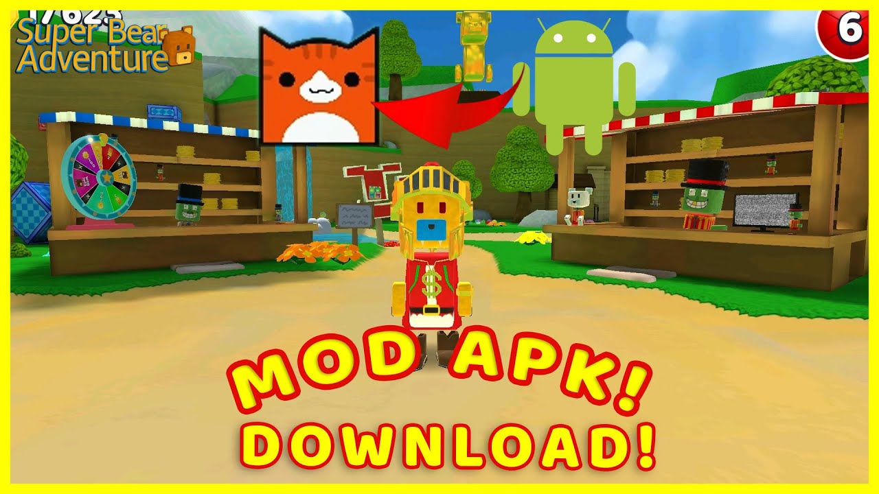SUPER BEAR ADVENTURE MOD APK GÜNCEL VERSİYON 11.1.3 KURULUM DETAYLI ...