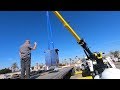 Rotator Lifting More Crane Counterweights | Darl On The Controls! 3 Cameras!