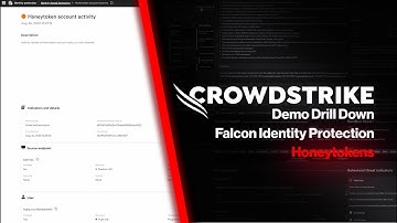 Falcon Identity Protection Honeytokens: Demo Drill Down