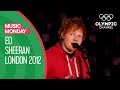 Video thumbnail of "Ed Sheeran @ London 2012 - Wish You Were Here | Music Monday"