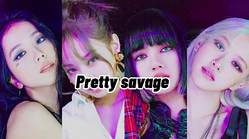 BLACKPINK - Pretty Savage (slowed + reverb)