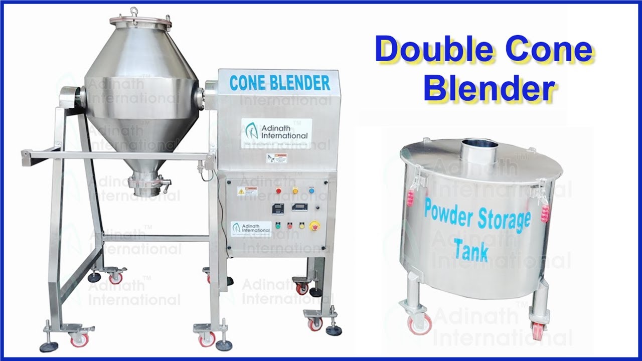 Double Cone Mixer CW-300/500/1000/2000 - IPharmachine