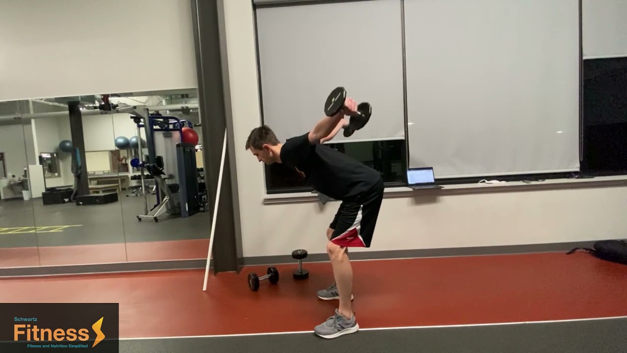 Bent Over Rear Delt Fly 15 sec clip - YouTube
