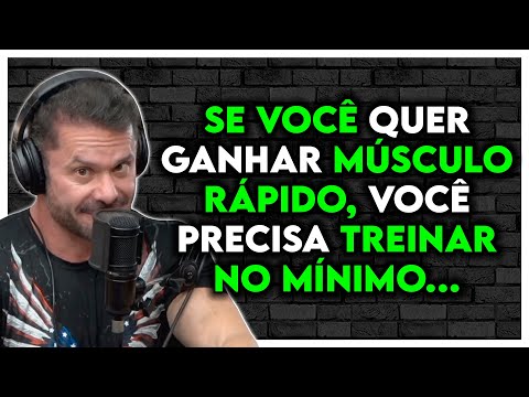 QUANTAS VEZES PRECISAMOS TREINAR PARA GANHAR MASSA MUSCULAR RÁPIDO? | Renato Cariani Ironberg