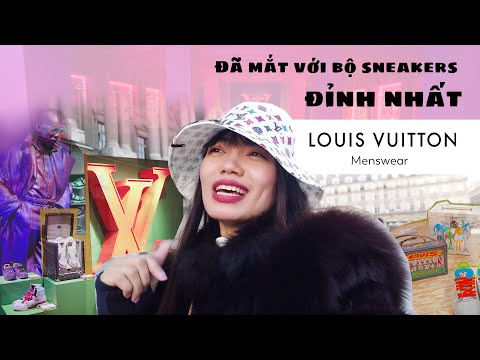 LOUIS VUITTON MENSWEAR CHƠI LỚN SHOW BỘ SNEAKERS SIÊU ĐỈNH II SHOPPING WITH THYTHU