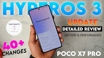 Poco X7 Pro Hyperos 3 Update Full Review | HyperOS 3 Update Features & Animation Explain 🥰