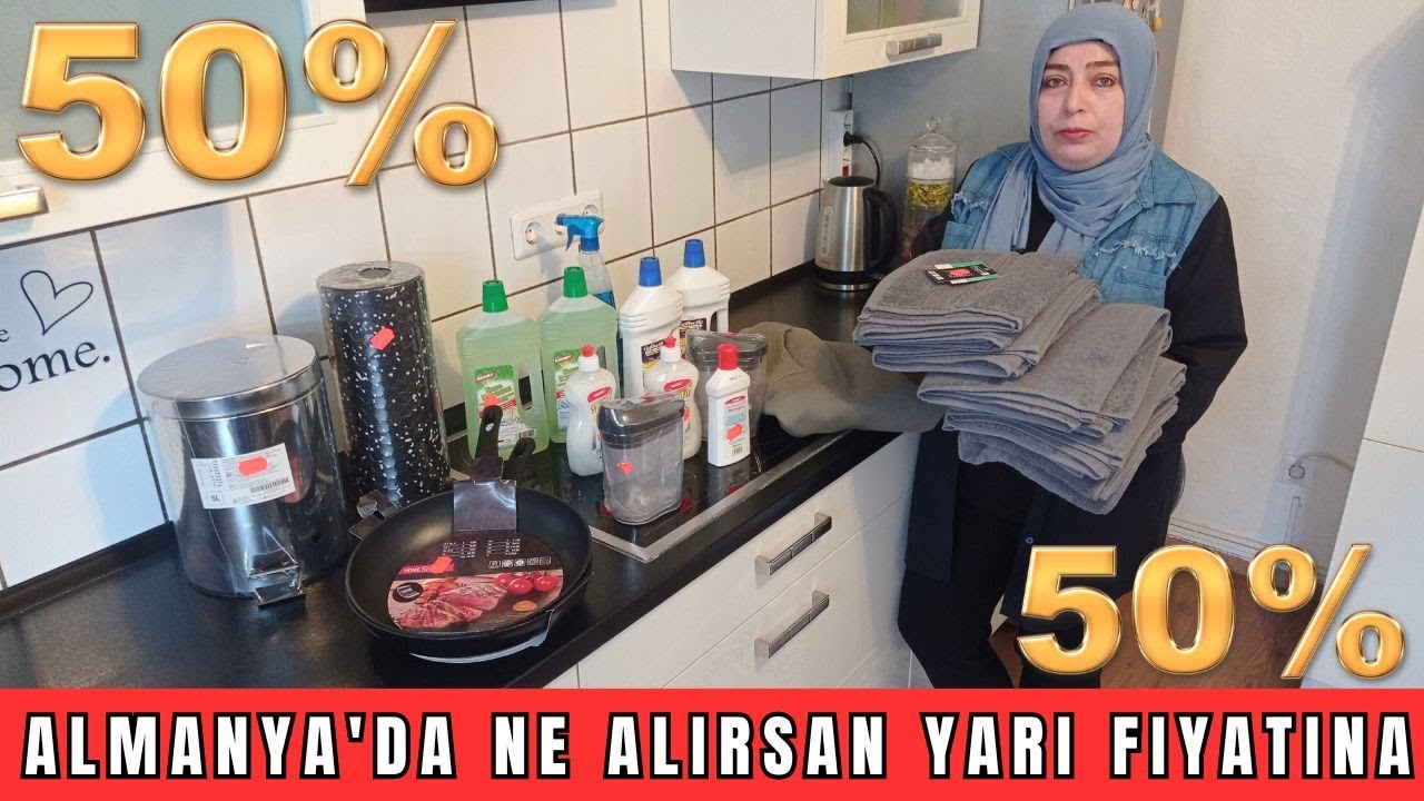 Almanya'da de Büyük Indirim Ne Alırsan Yarı Fiyatına