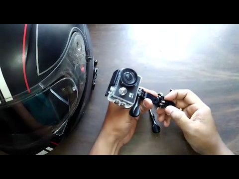 Video: Een Actiecamera Op Een Helm Bevestigen: Op Een Ski, Motor Of Helm, Installatieregels