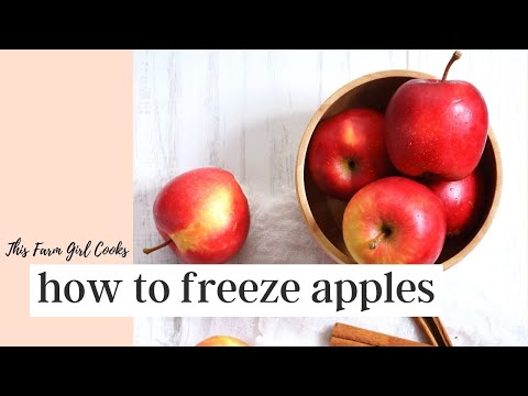 Video: Hoe vries je appels in?