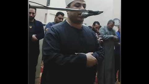 برواية خلف عن حمزة من آخر ق وأول الذاريات المقرئ الشيخ محمد محرم