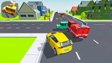 Traffic Drift 3D - Crazy Car Driving in Heavy Traffic City (Stage City) (Android-iOS) Gameplay