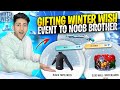 Noob Brother Ask Me For Winter Wish Event 💎 Buying 10,000 Diamonds Got Bunny Mp40- Garena Free Fire