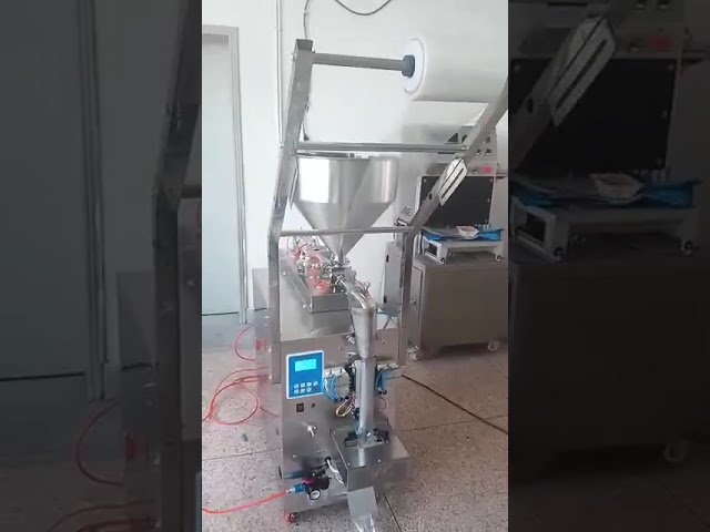 Liquid and Paste Sachet Packaging Machine With Air Compressor