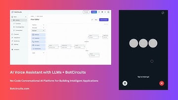 No-Code AI Voice Assistants for Custom Actions - LLMs | BotCircuits
