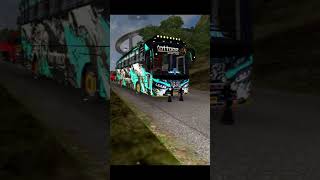 Bus Simulator Indonesia Kottoor jet Bus Gameplay #shorts #youtubeshorts #shortvideo #bussid screenshot 4